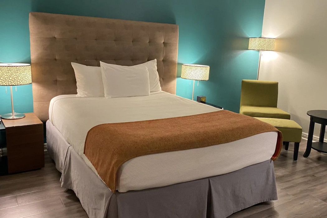 Single Queen Room - Bed